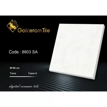 سرامیک کف ۸۰*۸۰ کد ۸۸۰۳ SA شرکت کاشی گلسرام اردکان  8803 SA